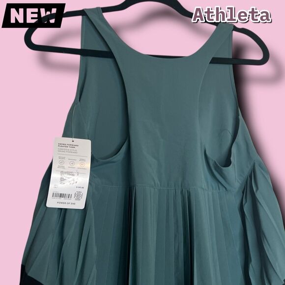 New Athleta Swing Forward Pleated Tank — NWT (Size S) - Picture 8 of 9